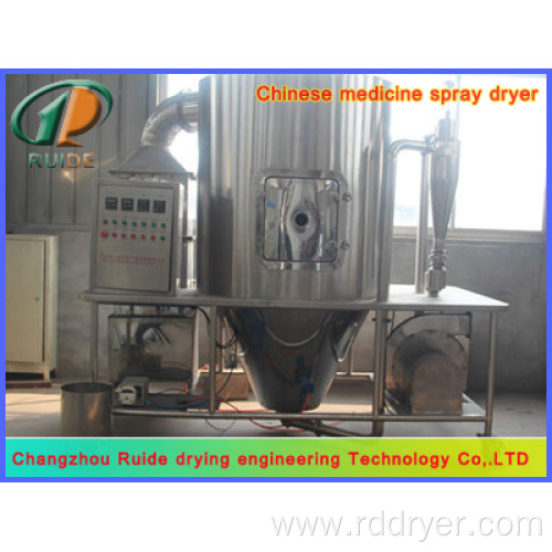 Special spray drying tower for letinous edodes powder